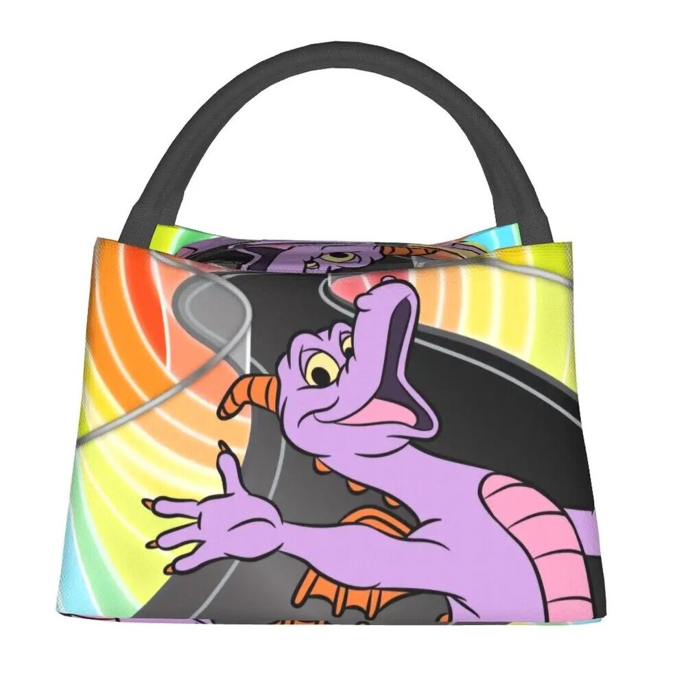 EPCOT Figment Insulated Lunch Bag Colorful ImageWorks One Little Spark Retro NEW